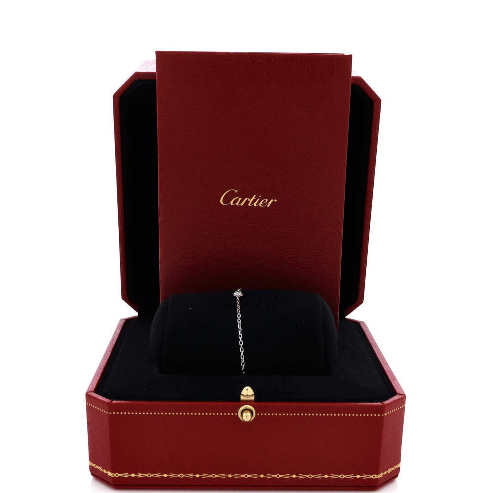 Cartier Small D'Amour Bracelet 18K White Gold and Diamond - Picture 2 of 3
